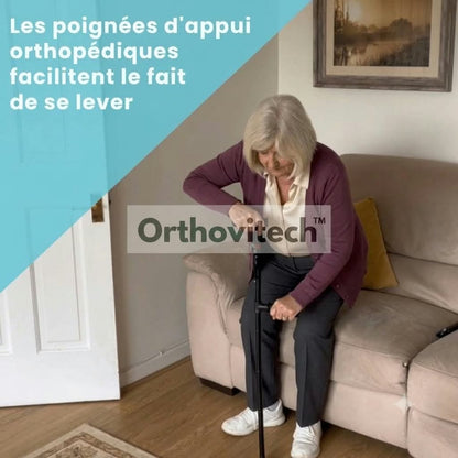 La canne qui vous aide à rester indépendant