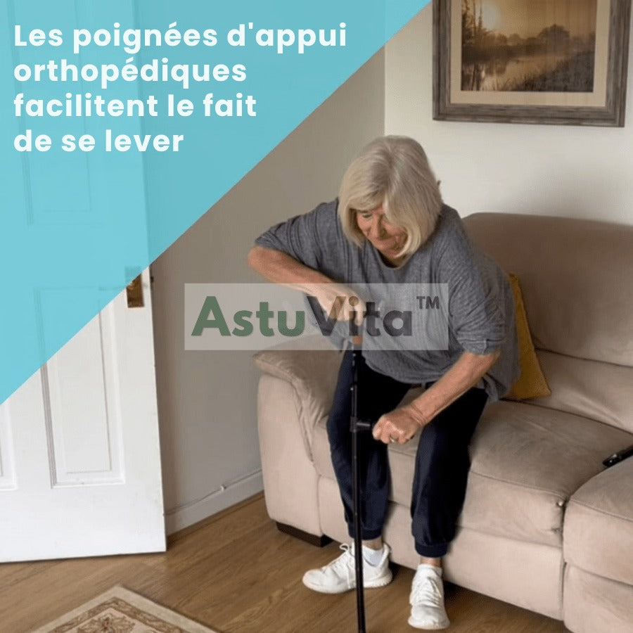 La canne qui vous aide à rester indépendant