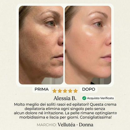 Crema Depilatoria Vellutéa™-Donna